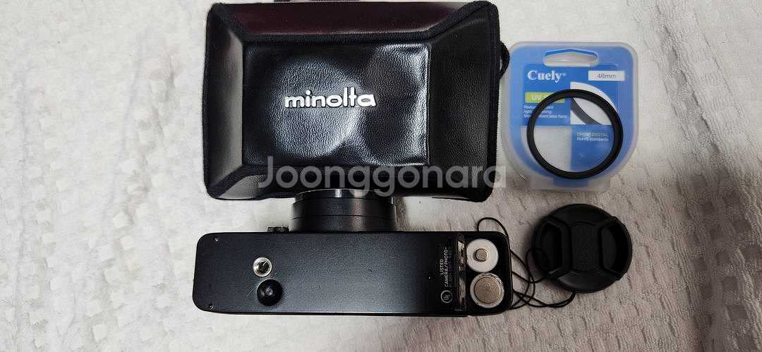 미놀타하이매틱 AF(A급),AA개 기능OK,케이스.--4