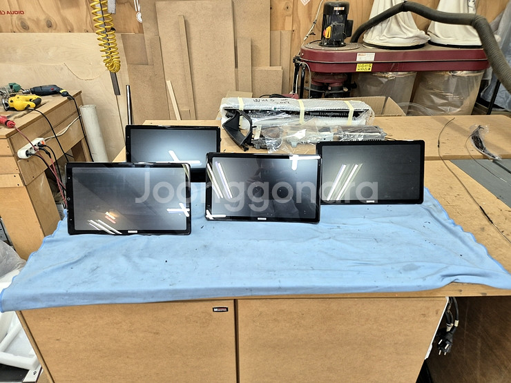 PX6 13.3인치 자동회전 안드로이드10 올인원 (카니발 쏘렌토 차량은 마감재 포함) -- 25만입니다.--0