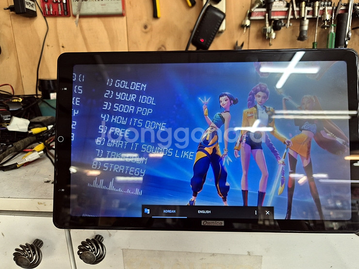 PX6 13.3인치 자동회전 안드로이드10 올인원 (카니발 쏘렌토 차량은 마감재 포함) -- 25만입니다.--2