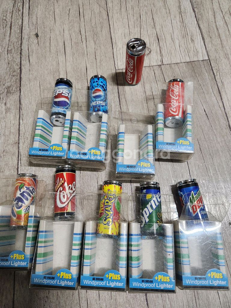 인테리어소품 캔 모양 미니어처 모음--6