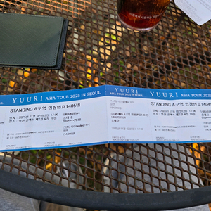 유우리 콘서트 11/2 2장 스탠딩 현장양도
