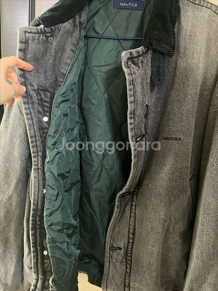 노티카 데님 블루종 M--4