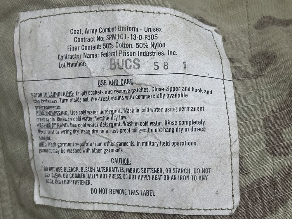 미군 OCP 멀티캠 전투복 상의 (M/XL) (L)--8