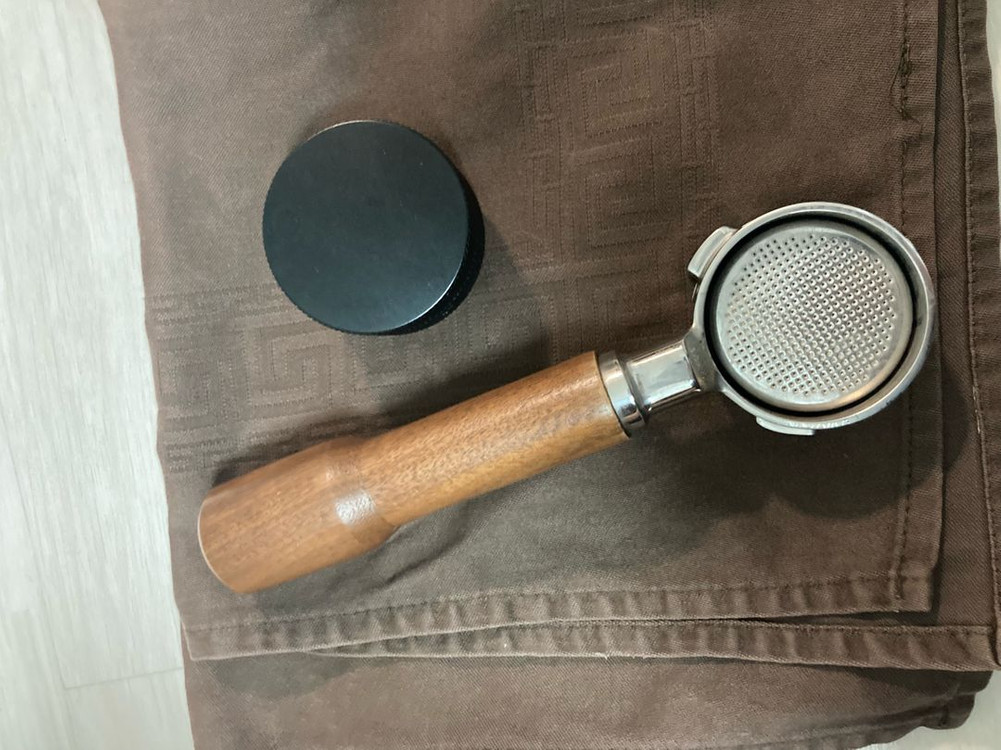 플랜잇 커피머신+칼딘 레벨링+바텀리스 포터필터--1