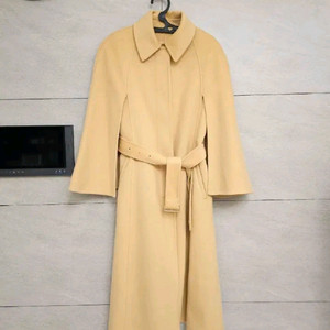 크리스찬디올 케이프 캐시미어 코트 38