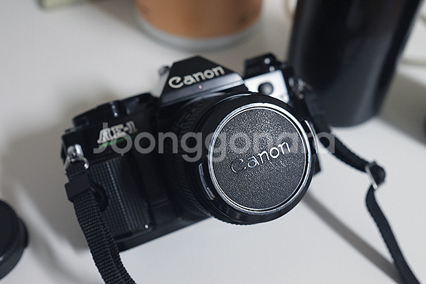 A급 캐논 AE-1P(랜즈2개,플레쉬)입문용SET팝니다--7