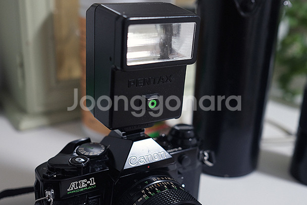 A급 캐논 AE-1P(랜즈2개,플레쉬)입문용SET팝니다--9