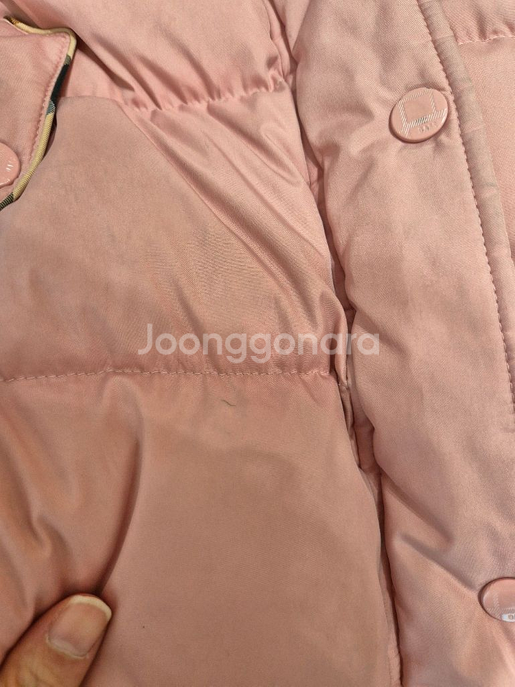 닥스 키즈 롱패딩 120--6