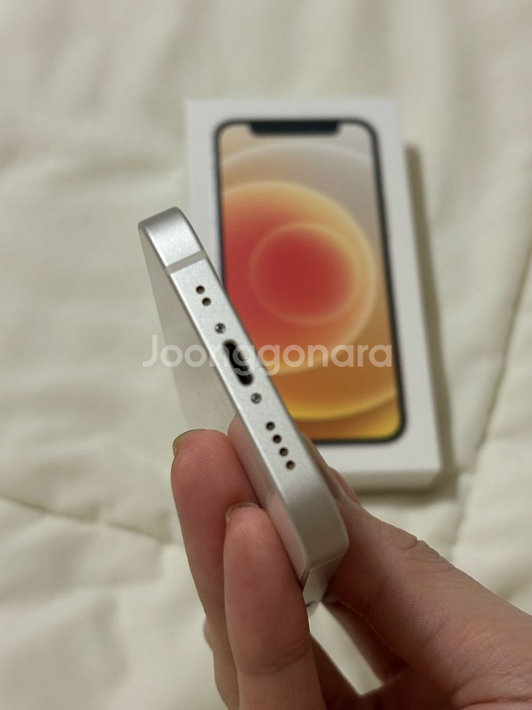 아이폰 12 미니 화이트 128GB 풀박스--5