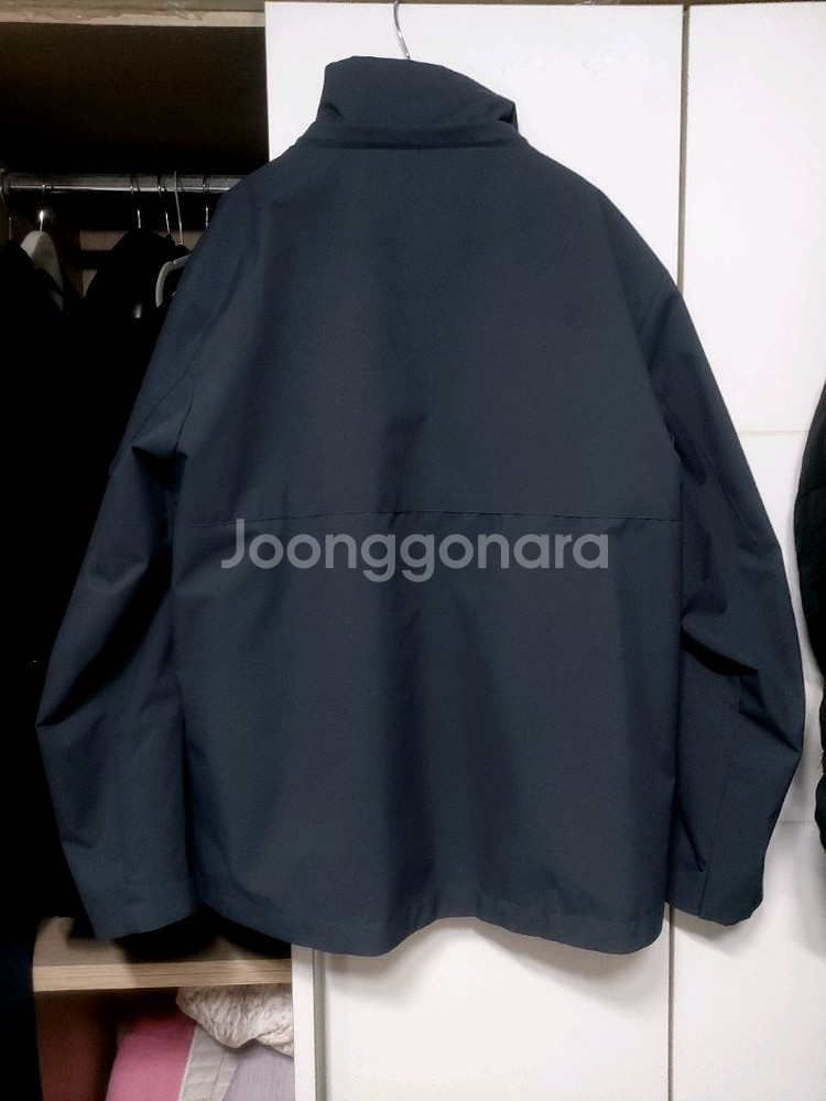 남자 간절기 겨울 바람막이 자켓 + 내피 플리스 그레이--1