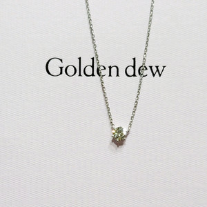 골든듀 3부 다이아목걸이 (솔리테어6발 3C)