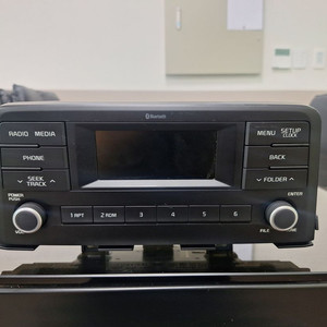 올뉴모닝JA 2018년식 순정오디오(블루투스)