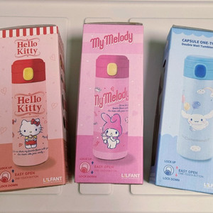 릴팡 산리오 스텐 텀블러 (개당 가격, 반값택포)