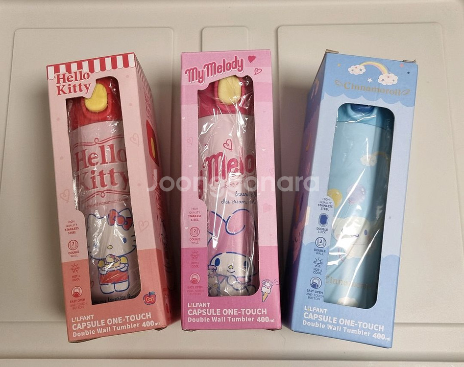 릴팡 산리오 스텐 텀블러 (개당 가격, 반값택포)--1