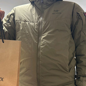 아크테릭스 리프콜드 WX 후디 LT 젠2 크로커다일 S