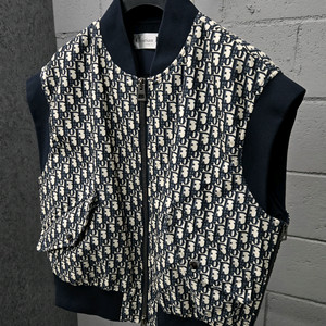 디올 오블리크 테크니컬 태피터 조끼 자켓