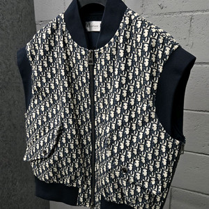 디올 오블리크 테크니컬 태피터 조끼 자켓