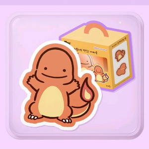 Cu x 빼빼로데이 - 포켓몬스터 메타몽 파이리 핫팩인형