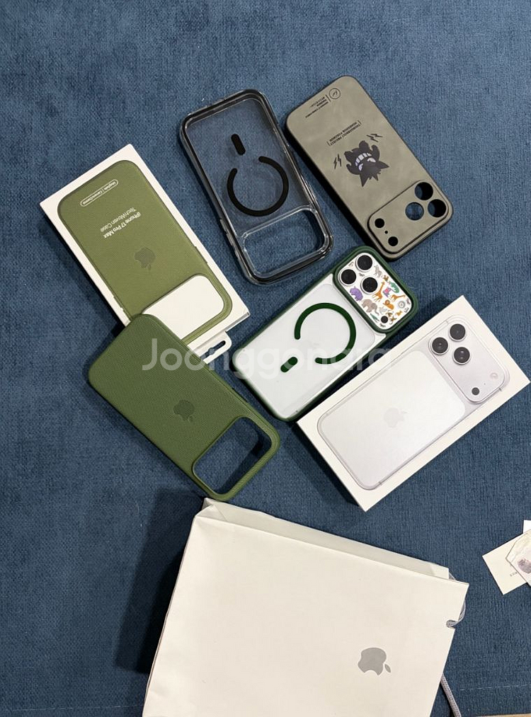 아이폰 17 프로맥스 512 실버 (정품 테크우븐케이스 같이드림)--0