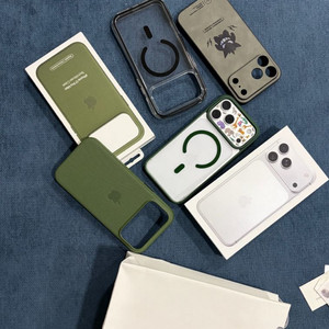 아이폰 17 프로맥스 512 실버 (정품 테크우븐케이스 같이드림)