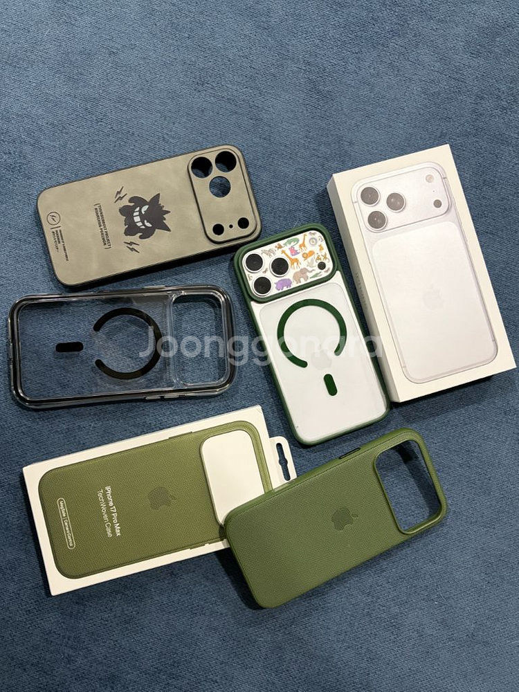 아이폰 17 프로맥스 512 실버 (정품 테크우븐케이스 같이드림)--3