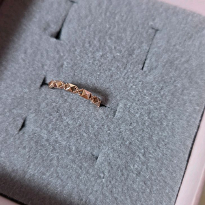 (새상품) 14k 핑크골드 반지 7.5호