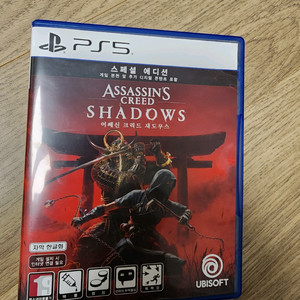 PS5 어쌔신 크리드 섀도우즈 팝니다(택포)