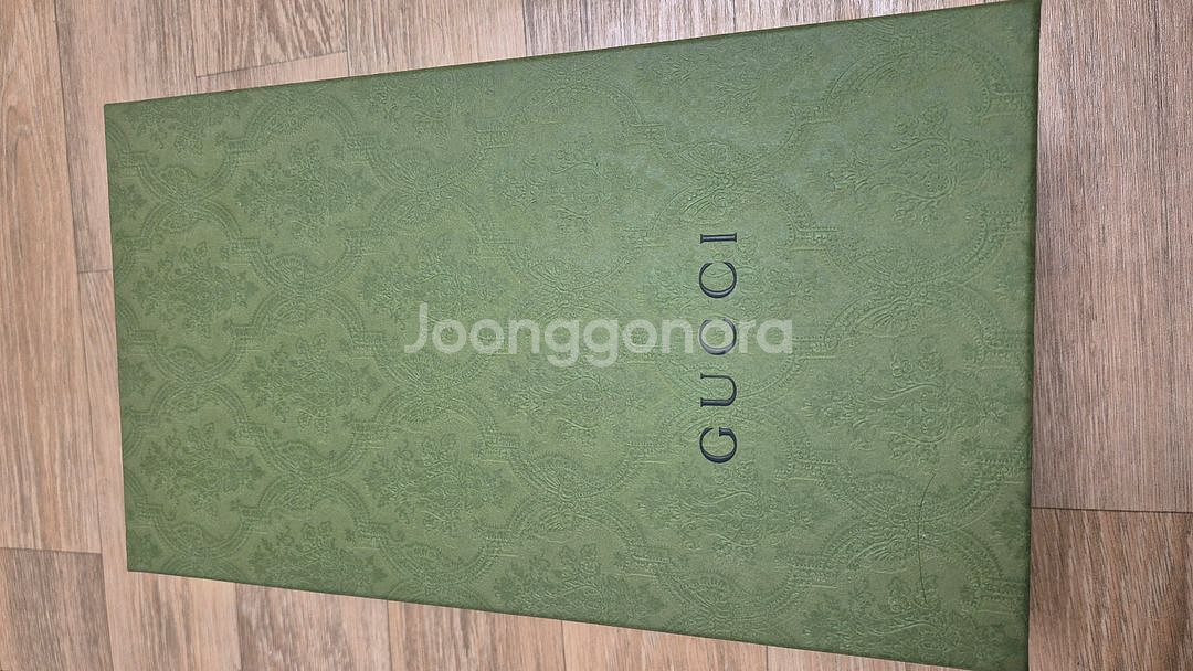 구찌 레더 러그 솔 홀스빗 로퍼 245mm--8