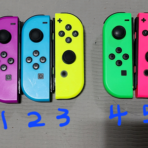 닌텐도 스위치 정품 조이콘 왼쪽, 오른쪽 개별 단품