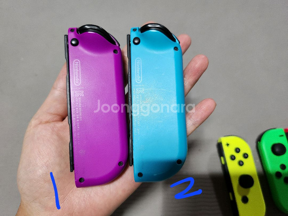 닌텐도 스위치 정품 조이콘 왼쪽, 오른쪽 개별 단품--2