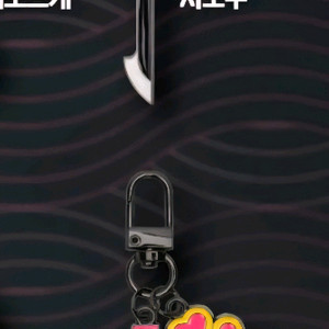 귀멸의 칼날 일륜도 키링 시노부 미츠리 미개봉