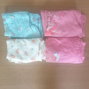 (85) 첨이첨이 텐셀모달 여아용 내복 세트