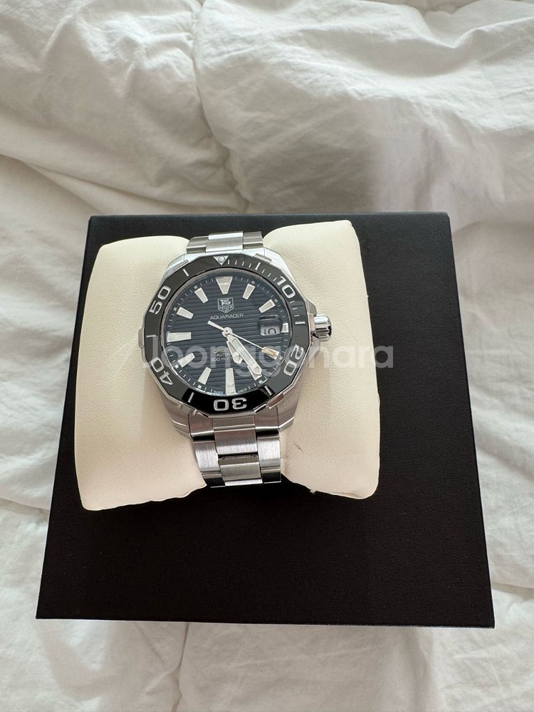 태그호이어 아쿠아레이서 오토매틱 41mm 칼리버5 풀박스--1