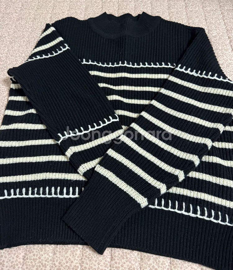 스트라이프 니트--0