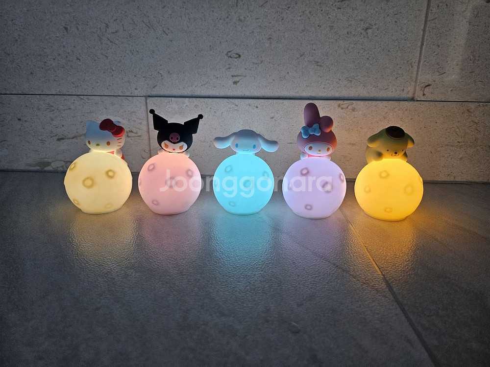 산리오 캐릭터 달무드등 새상품 (풀세트)--0