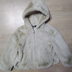 여성용 후드 플리스 집업