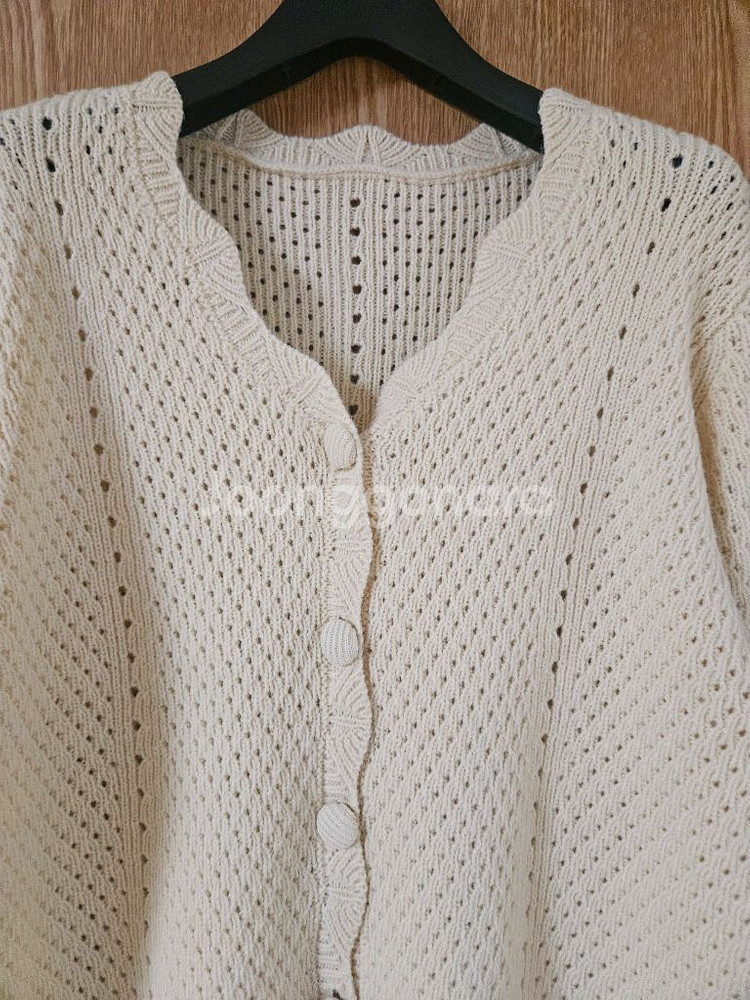 폴앤조 울 블렌디드 니트 앙상블(하이넥 + 스카시 가디건SET)--3