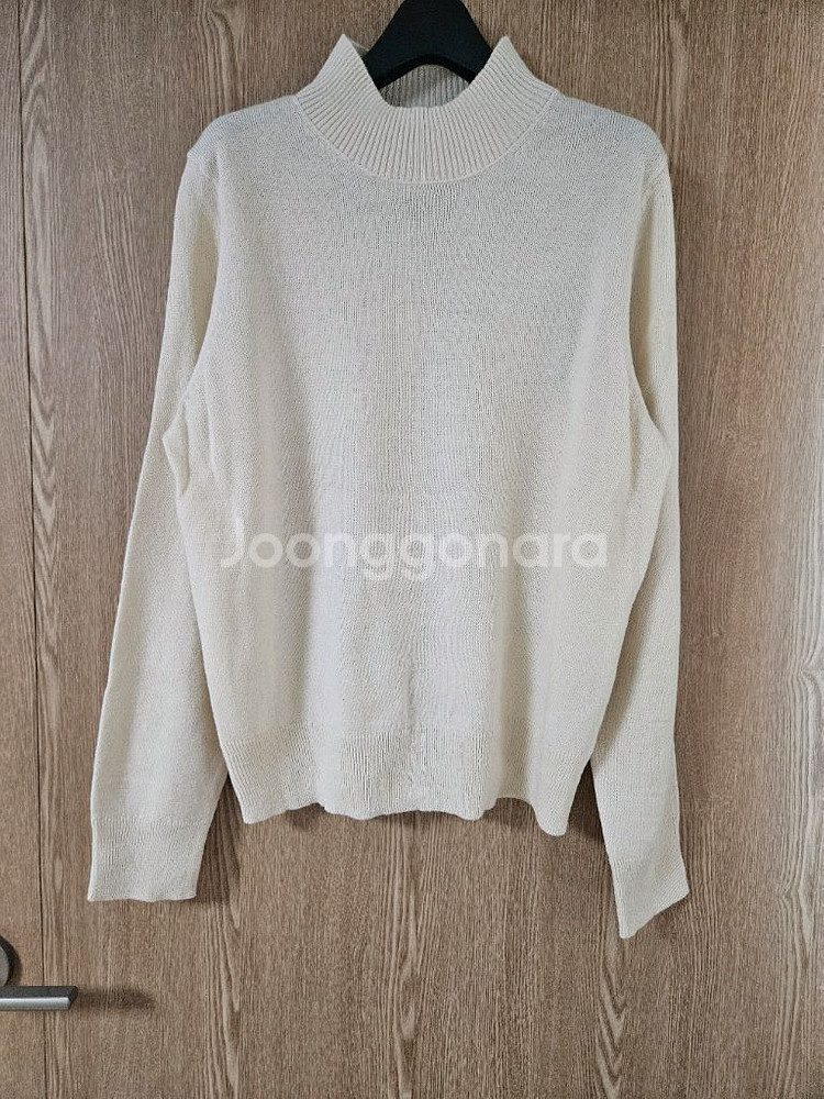 폴앤조 울 블렌디드 니트 앙상블(하이넥 + 스카시 가디건SET)--5