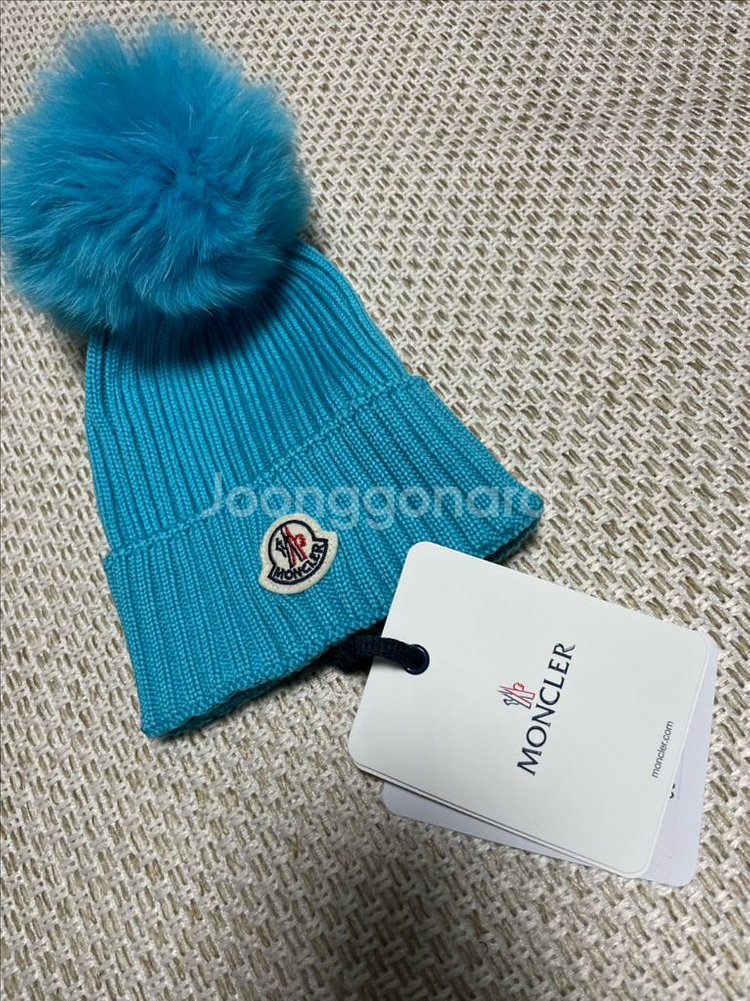 몽클레어 폭스퍼 비니 몽클레어 리얼퍼 폼폼비니--0