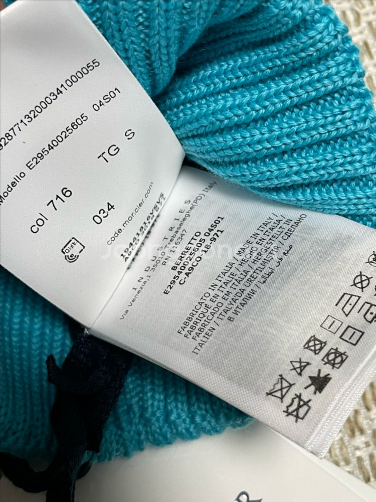 몽클레어 폭스퍼 비니 몽클레어 리얼퍼 폼폼비니--1