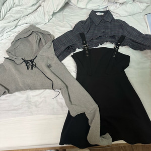 여성 가디건 니트 세트