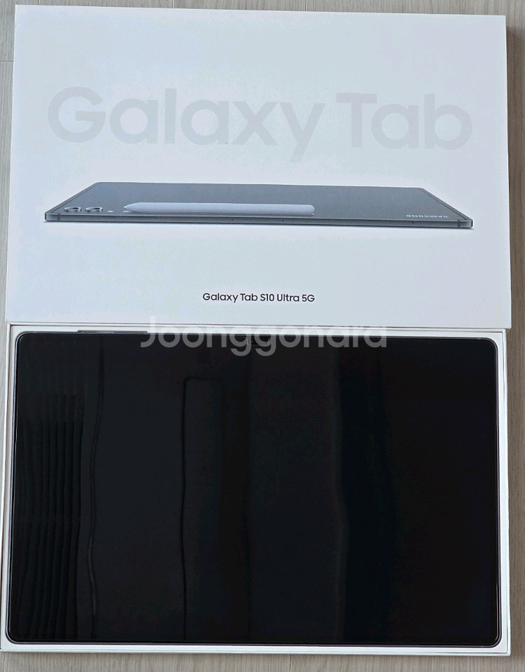 갤럭시탭 S10 울트라 5G 512gb 키보드북커버 포함--0