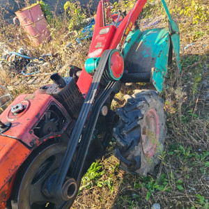 경운기 로타리셋트 수동시동