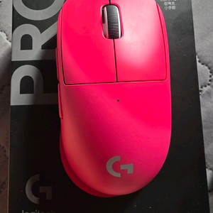 G PRO X SUPERLIGHT 2c 지슈라 미니 핑크 무선 게이밍 마우스 팝니다