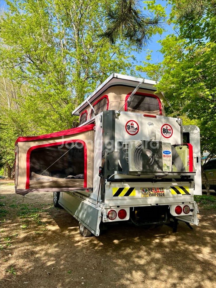 캠핑카 트럭캠퍼 캠핑박스 텐트럭--2