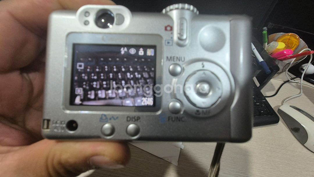 디지털카메라 캐논 파워샷 A85--6