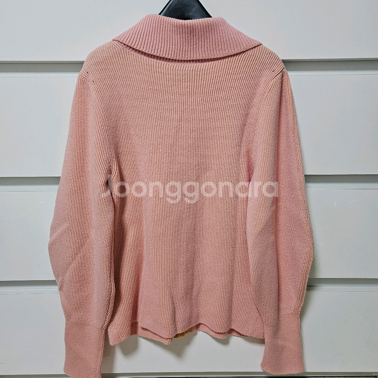 랑방 와이드 칼라 니트 스웨터 타임 마인 더캐시미어--2