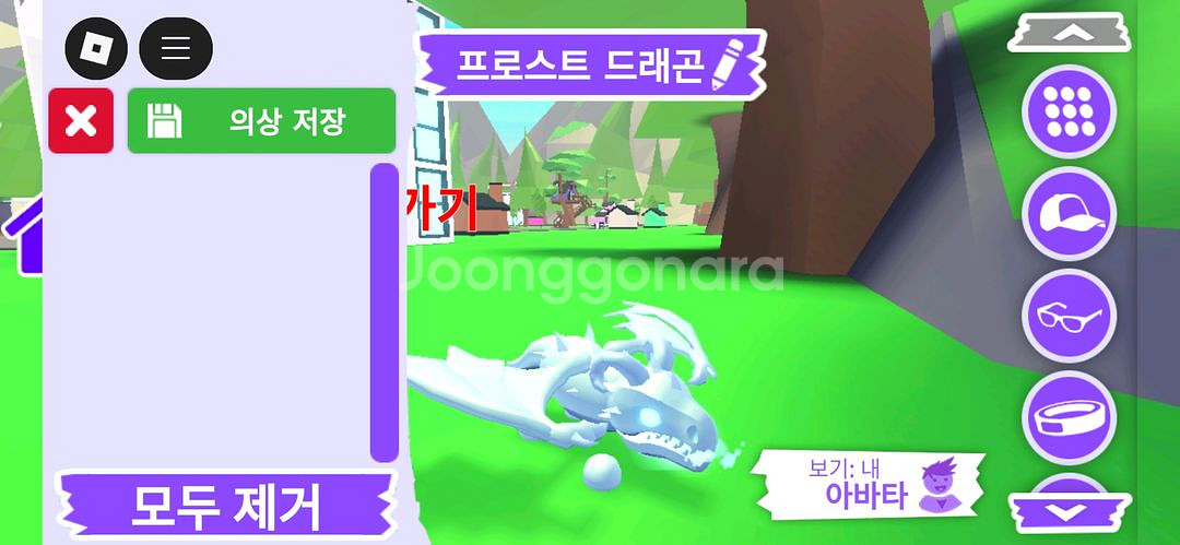 입양하세요 펫 프로스트 드래곤(얼드) 판매합니다--1