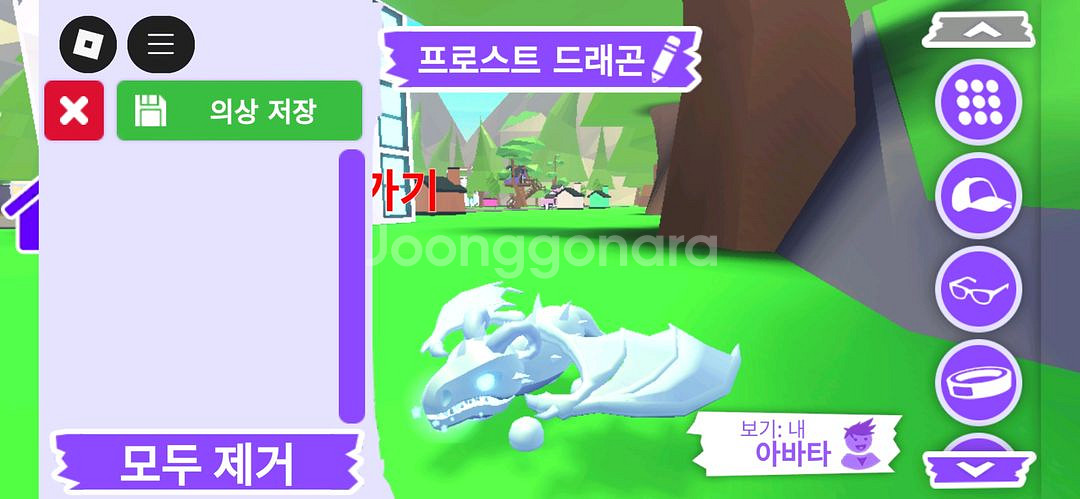 입양하세요 펫 프로스트 드래곤(얼드) 판매합니다--2