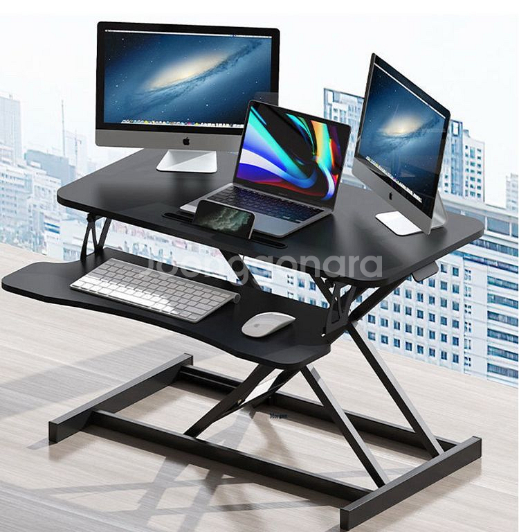 높이조절 스탠딩 책상 모션데스크 테이블 헬스업리프팅데스크50--0